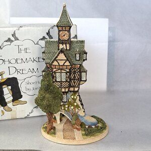 The shoemaker’s dream clocktower boot figurine John Herbert 1990 John‎ Hine